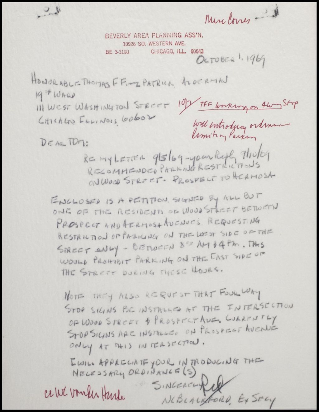 Correspondence, General, 1969 (Folder 79)