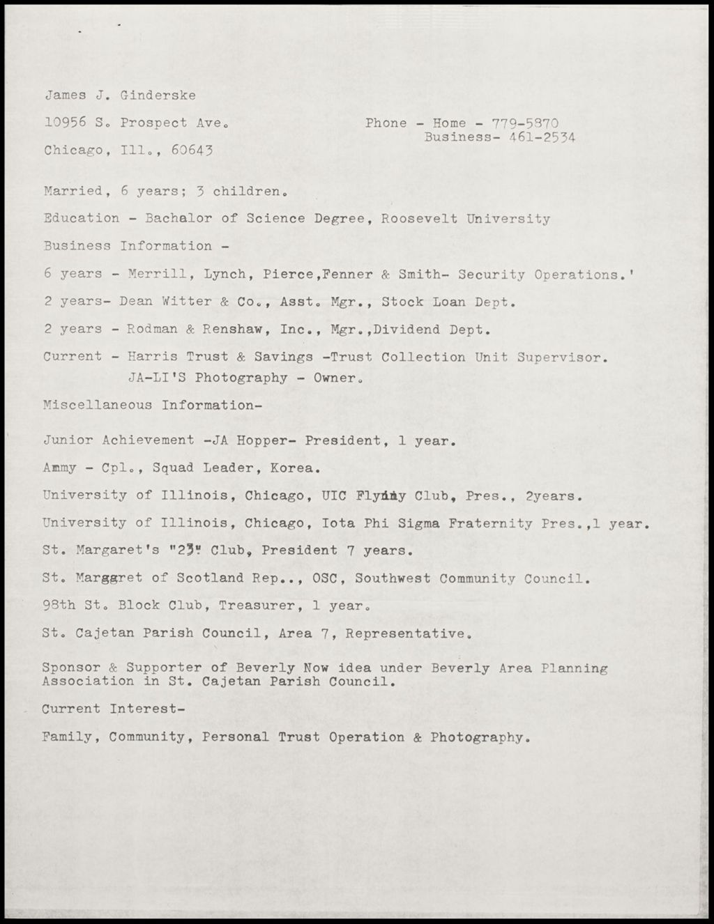 Miniature of Membership - associate nominations (Folder 132)