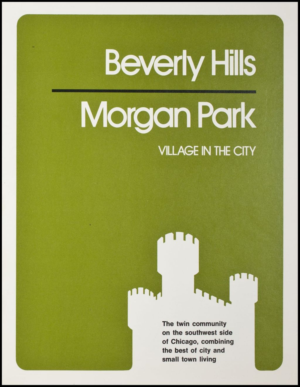 Publications - Non-BAPA - 'Beverly Hills/Morgan Park - Village in the City' (Folder 163)