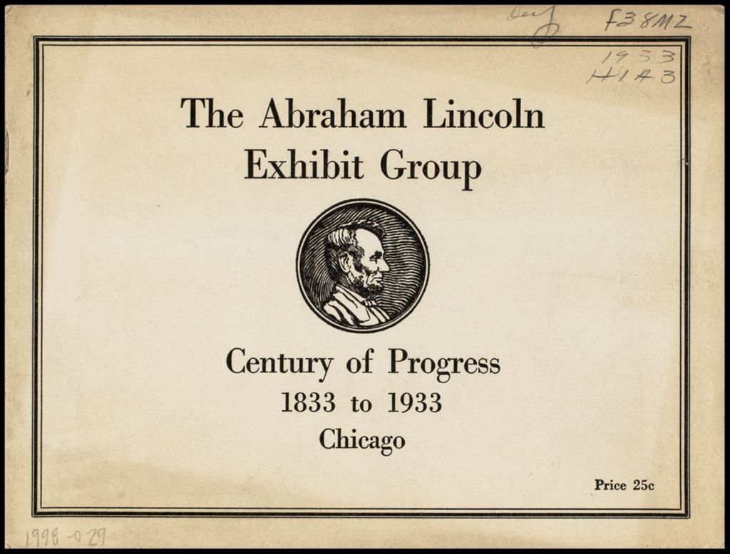 Miniature of Century of Progress Pamphlets and Brochures, 1933-1934  (box 1, folder 11)