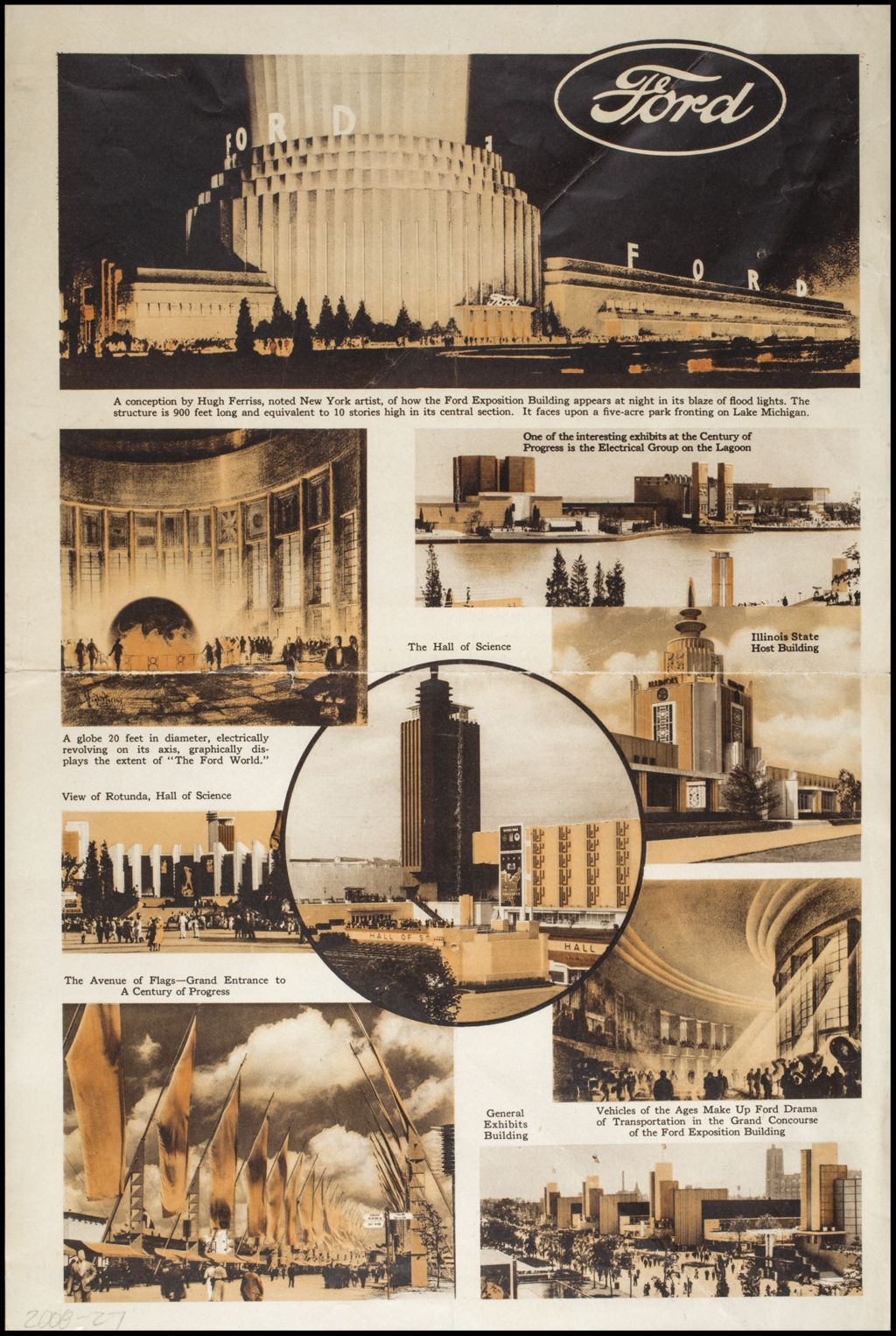 Miniature of Century of Progress Pamphlets and Brochures, 1933-1934 (box 2, folder 8)