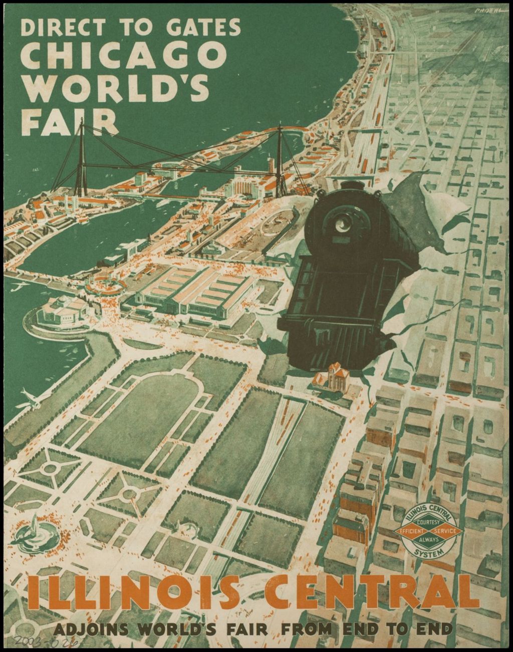 Miniature of Direct to Gates: Chicago World's Fair, 1933-1934 (box 2, folder 12)
