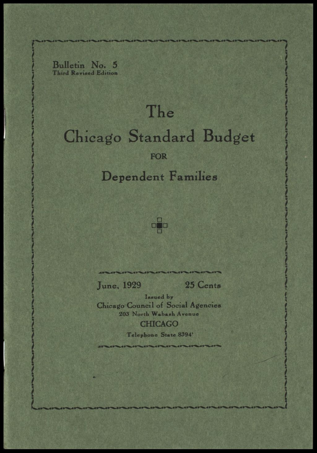 Miniature of Depression era - relief and unemployment, 1929 (Folder 207)