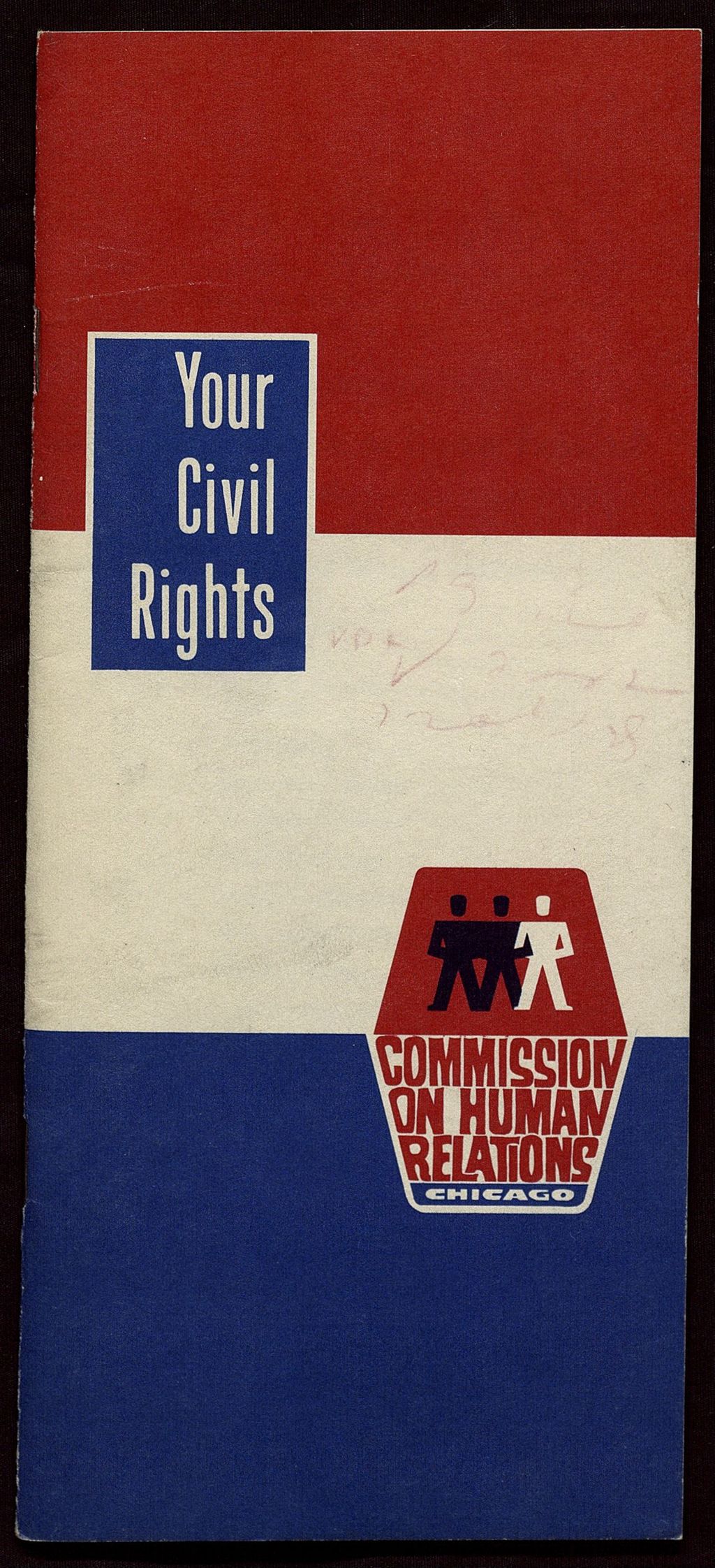 Miniature of Supplement I: The Chicago Commission on Human Relations - "Your Civil Rights" (Folder 39a)