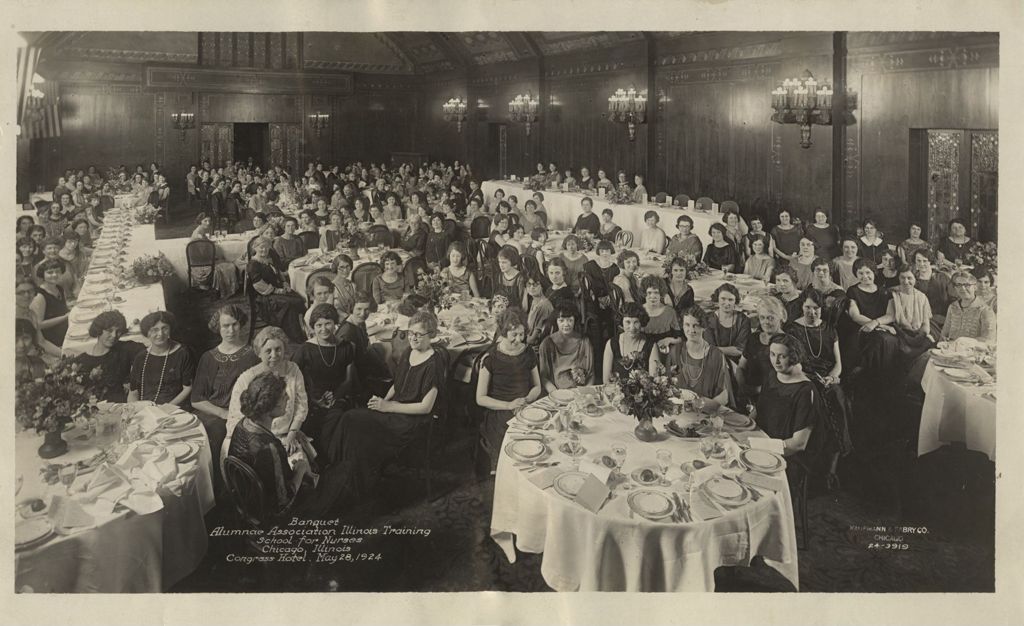 Miniature of Banquet of the Alumnae Association of the Illinois Training School For Nurses