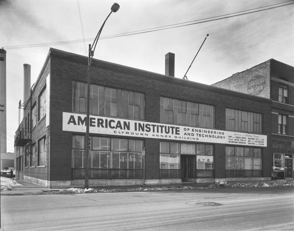 Clybourn Avenue: American Institute of Engineering and Technology, Clybourn Annex Building (Folder 28)