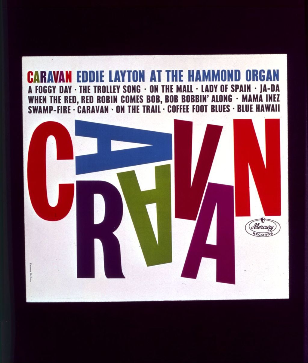 Caravan: Eddie Layton at the Hammond Organ, album cover
