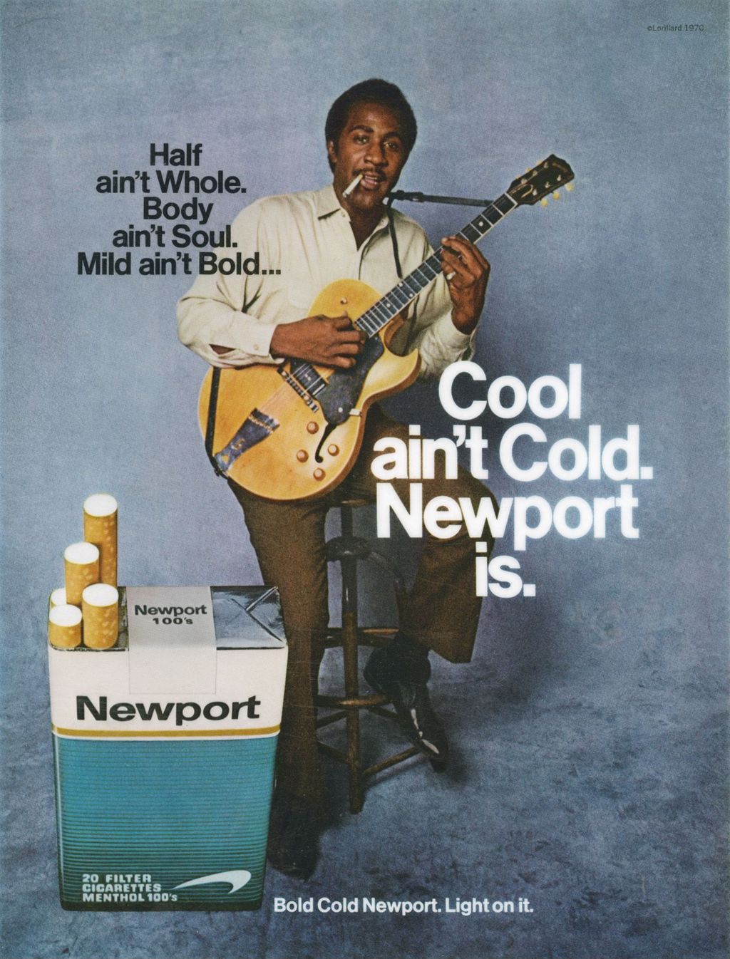 Miniature of Cool ain't Cold, cigarette advertisement