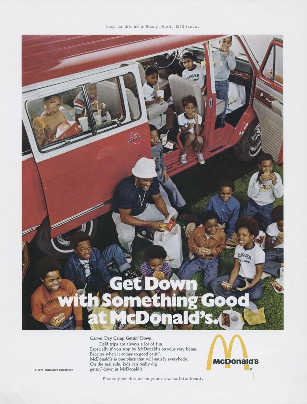 Get Down with Something Good, McDonald's advertisement
