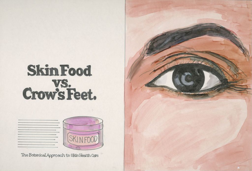 Miniature of SkinFood vs. Crow's Feet.; SkinFood Cosmetics advertisement
