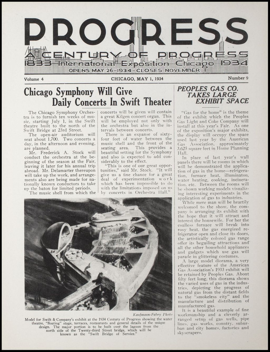 Progress, vol. 4, no. 9, May 1, 1934