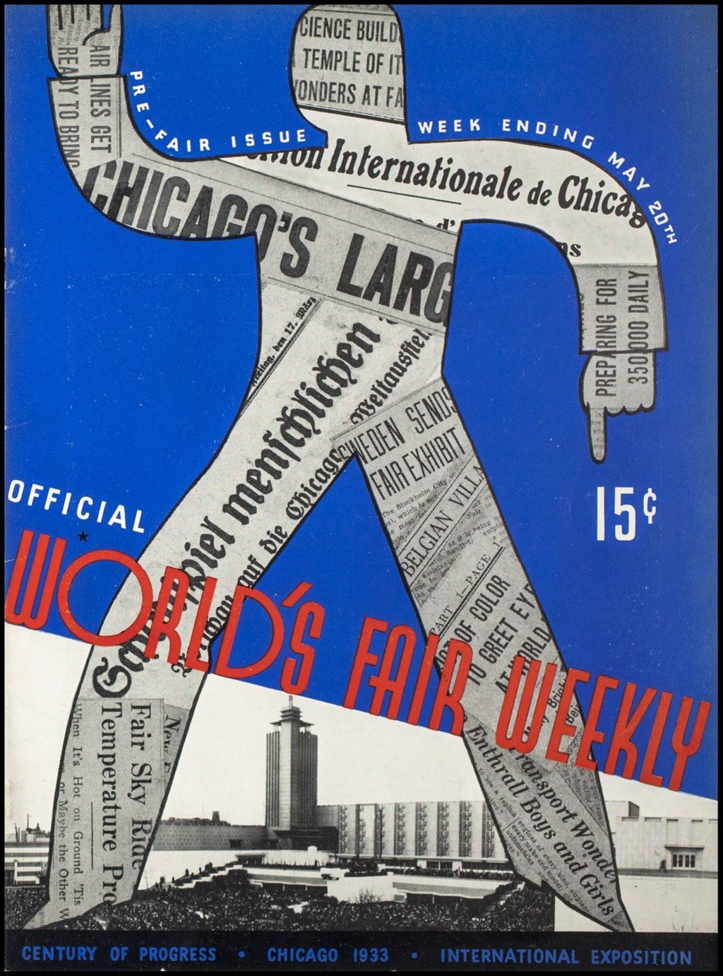 Miniature of World's Fair Weekly, Week Ending May 20, 1933