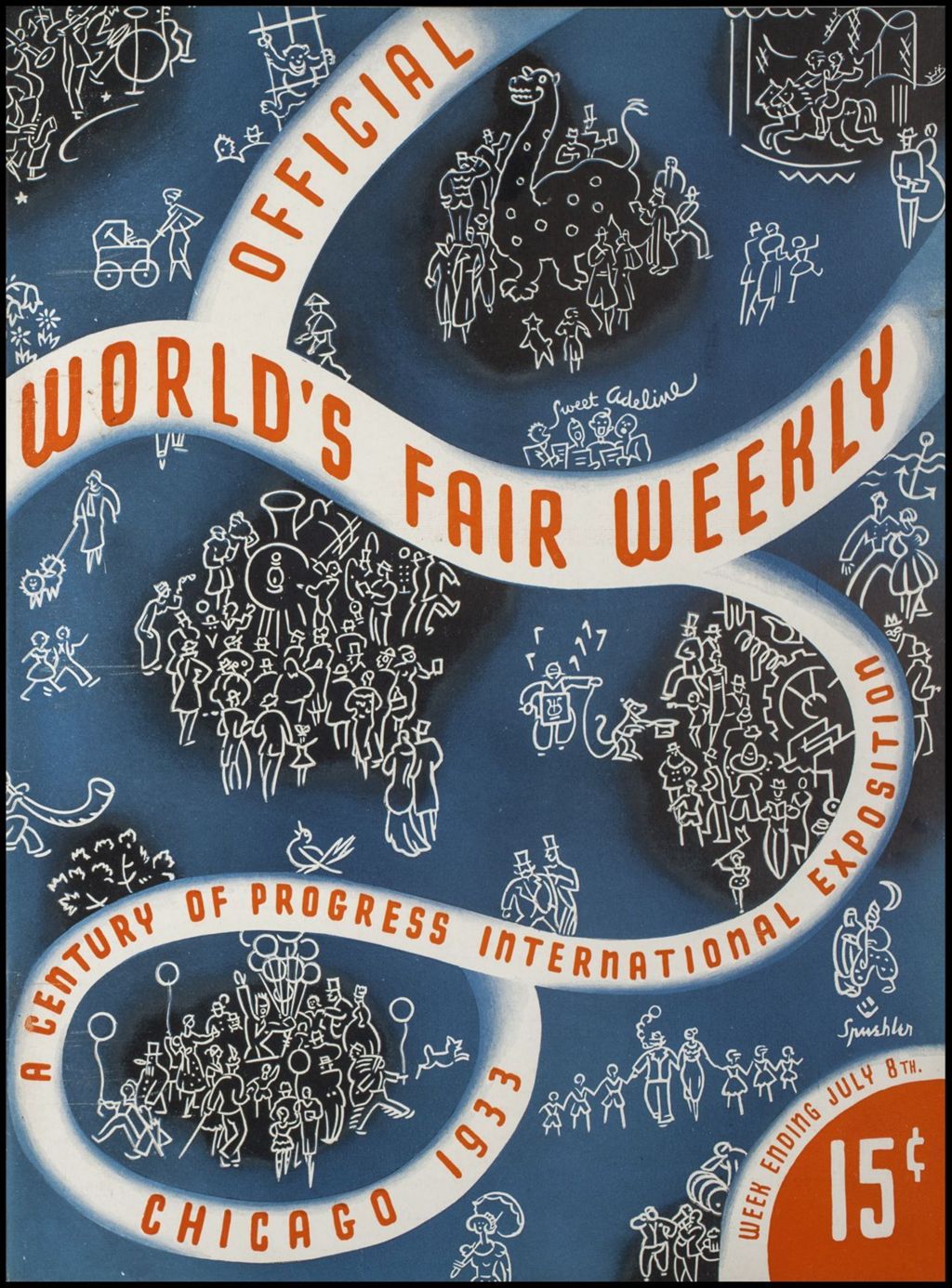 Miniature of World's Fair Weekly, Week Ending July 8, 1933