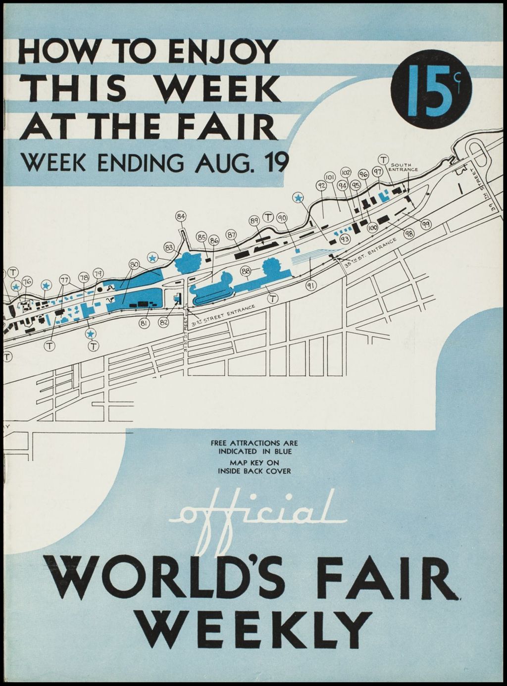 Miniature of World's Fair Weekly, Week Ending August 19, 1933