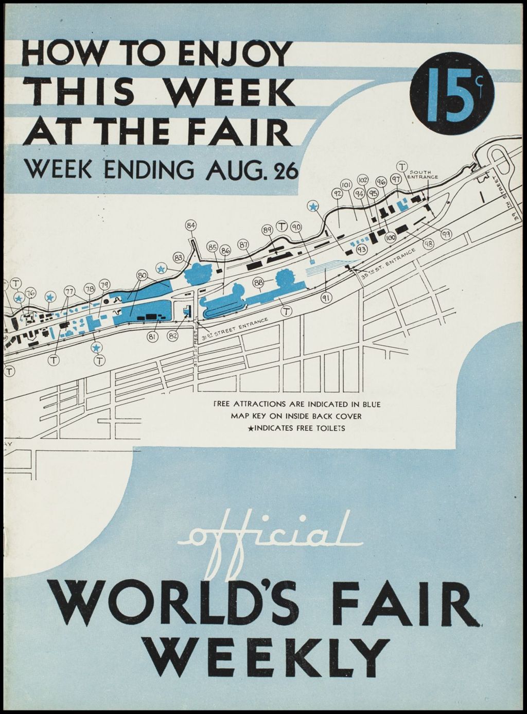 Miniature of World's Fair Weekly, Week Ending August 26, 1933
