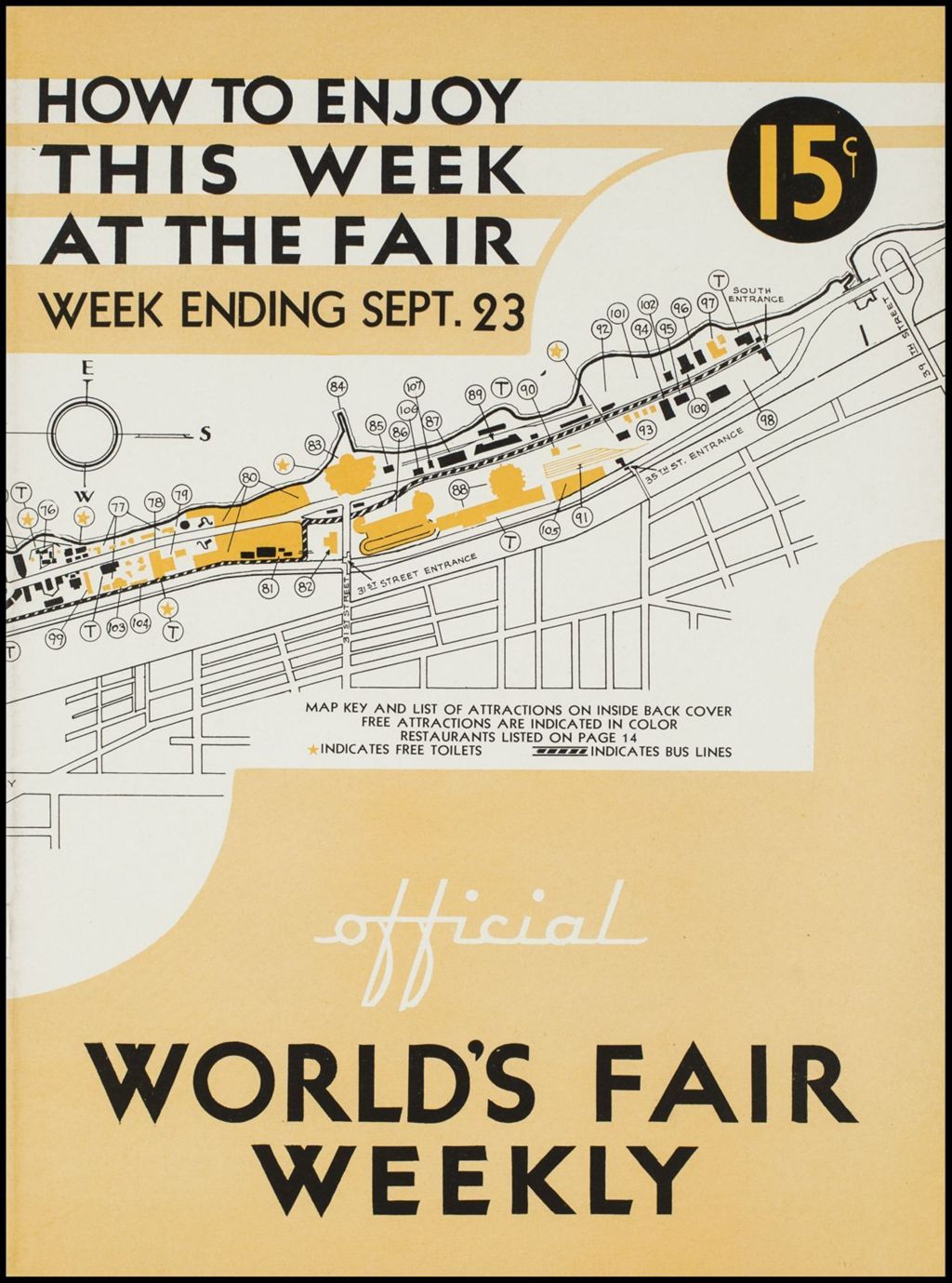 Miniature of World's Fair Weekly, Week Ending September 23, 1933