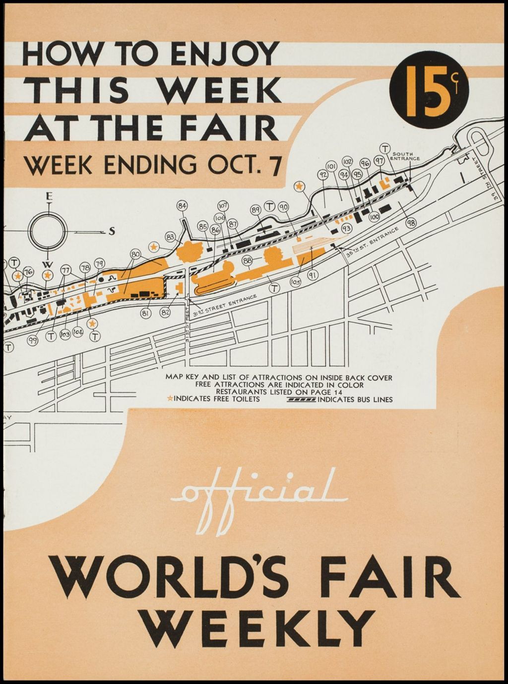 Miniature of World's Fair Weekly, Week Ending October 7, 1933