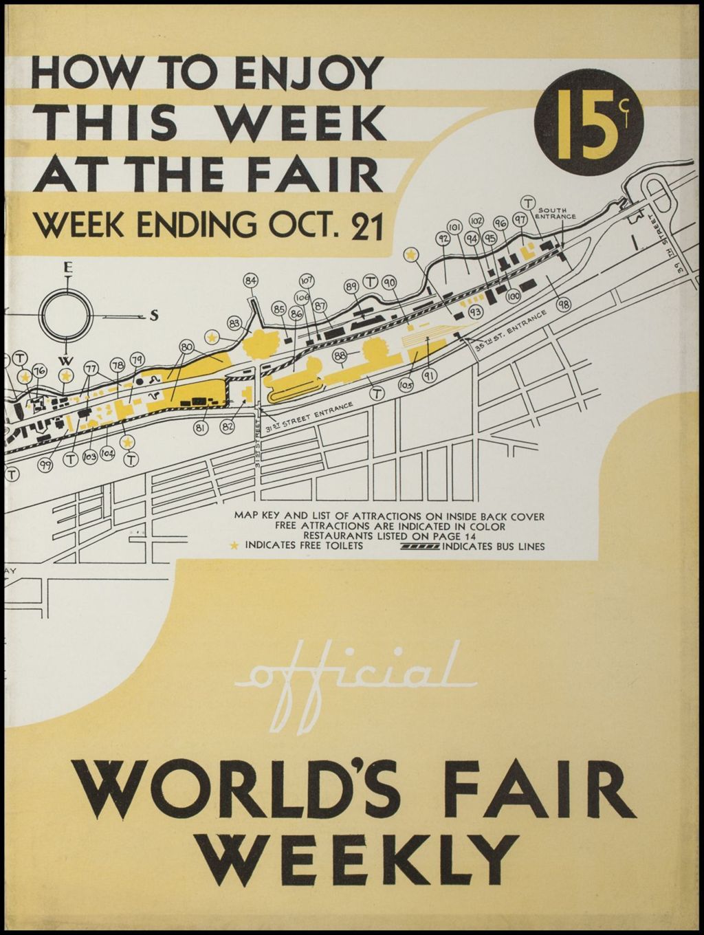 Miniature of World's Fair Weekly, Week Ending October 21, 1933