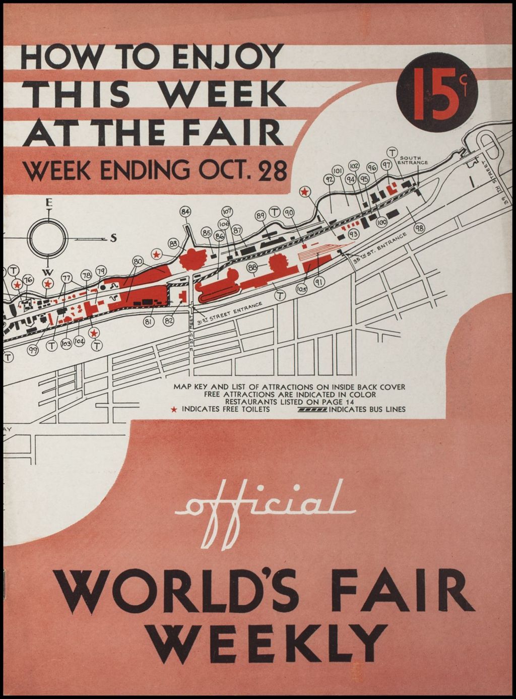 Miniature of World's Fair Weekly, Week Ending October 28, 1933