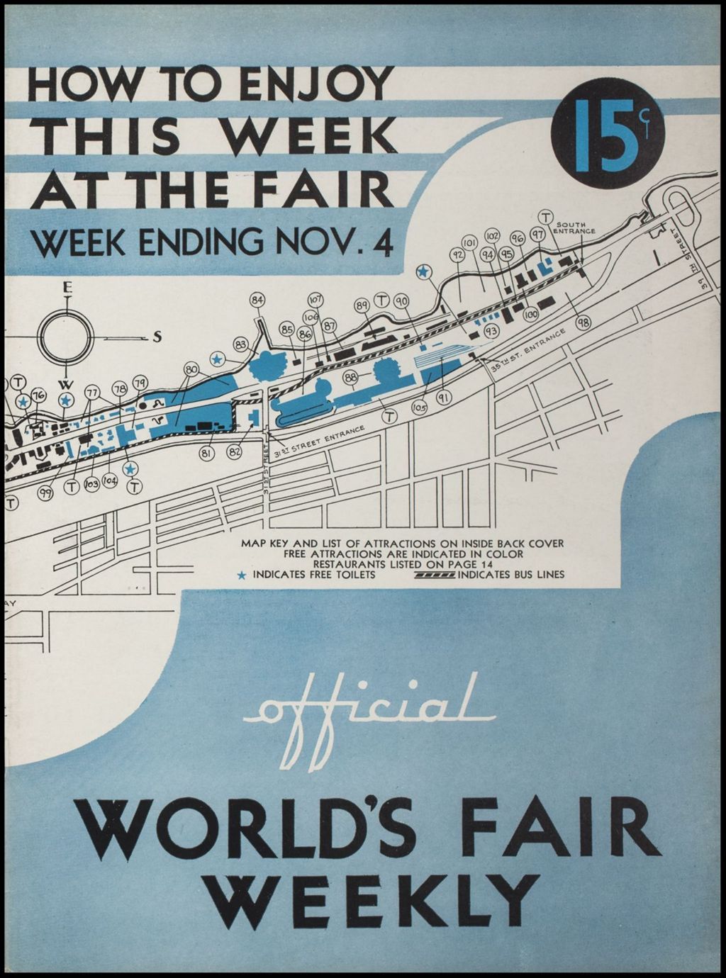 Miniature of World's Fair Weekly, Week Ending November 4, 1933