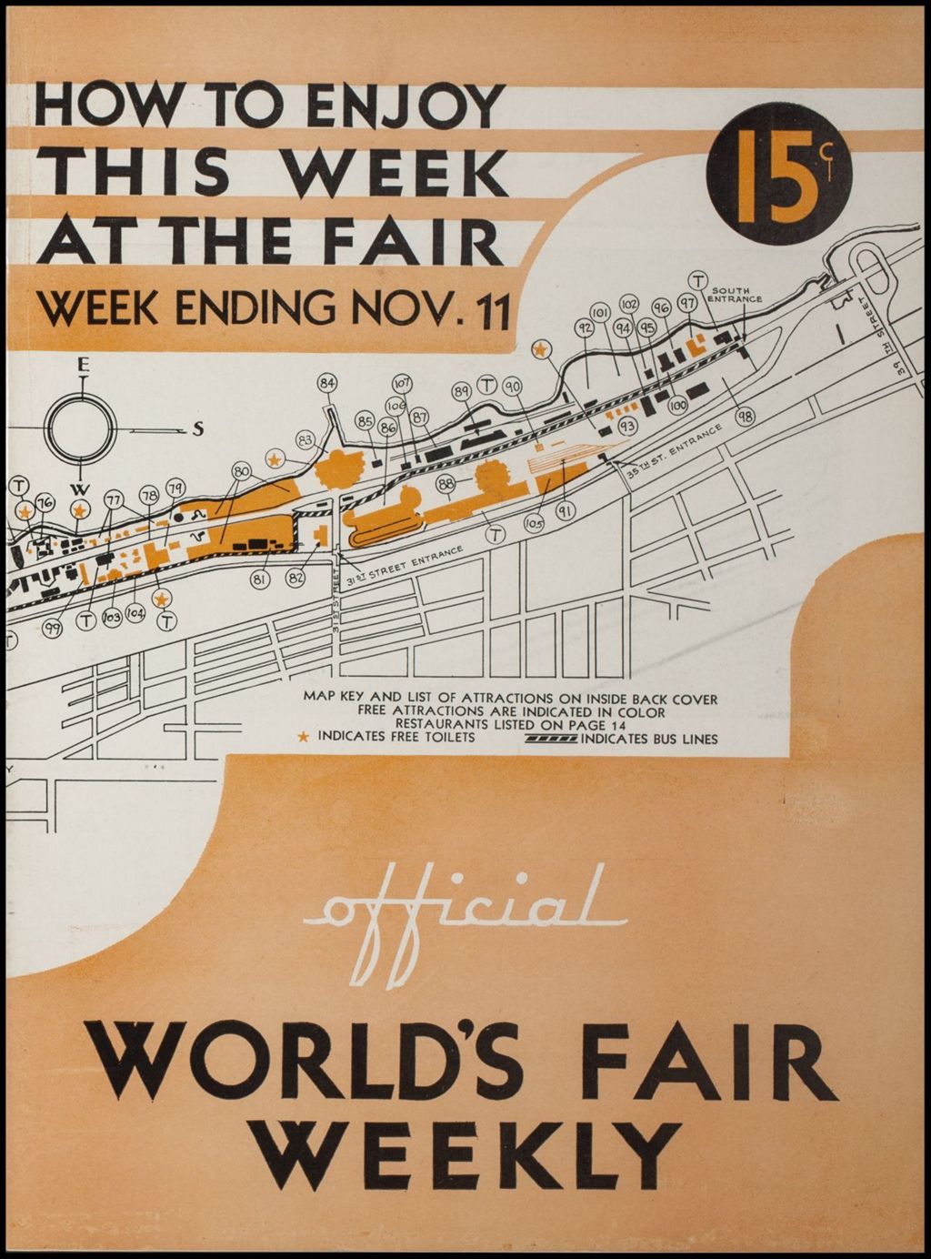 Miniature of World's Fair Weekly, Week Ending November 11, 1933