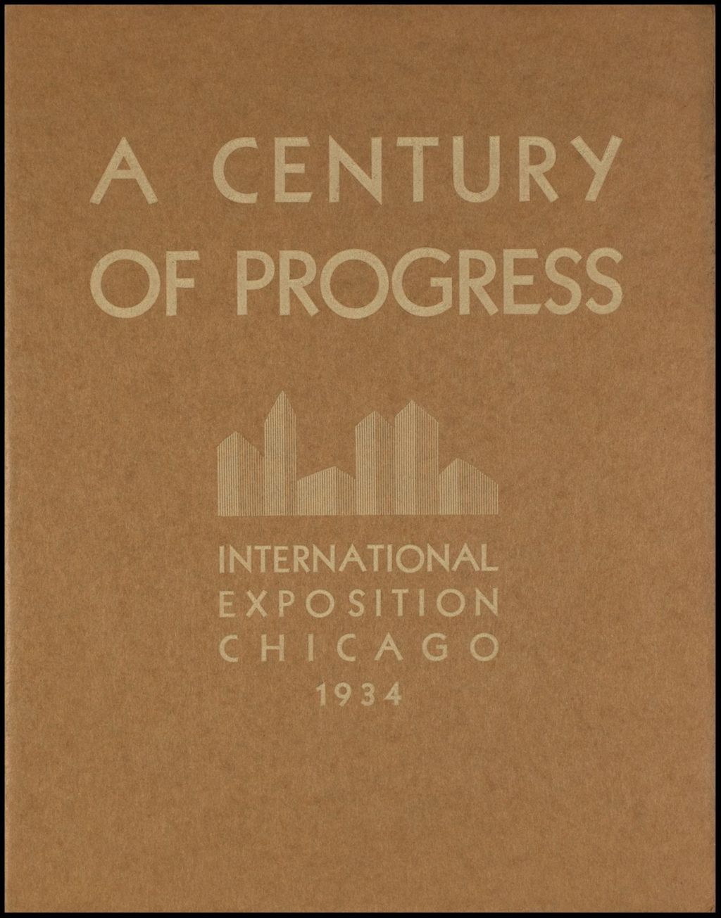 Miniature of A Century of Progress International Exposition Chicago 1934 (Folder 16-170)