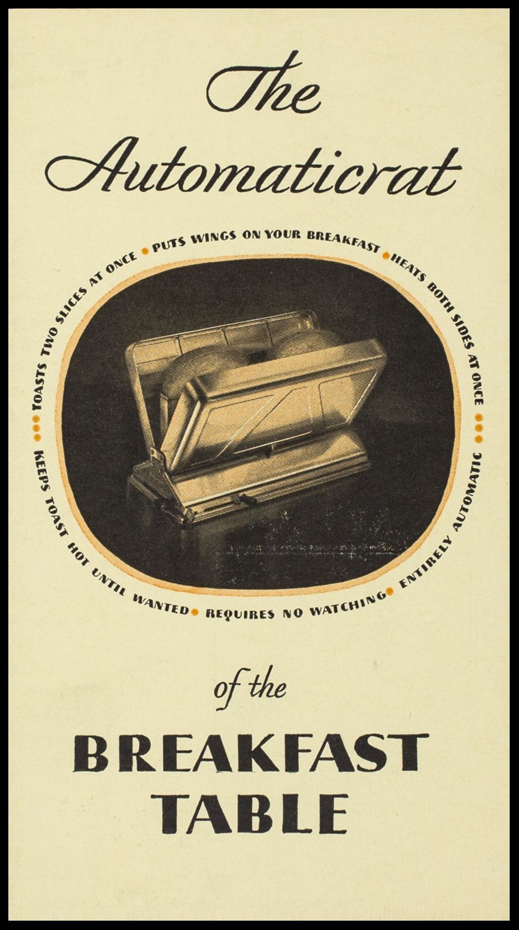 Miniature of Radio and Communications, 1933 (Folder 16-352)