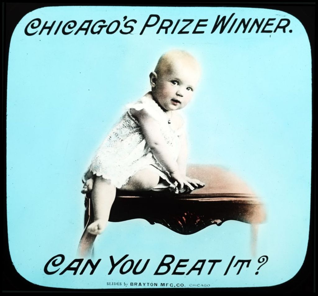 Miniature of The winner of the Sears-sponsored National Baby Contest convened at the 1934 Century of Progress World's Fair in Chicago.