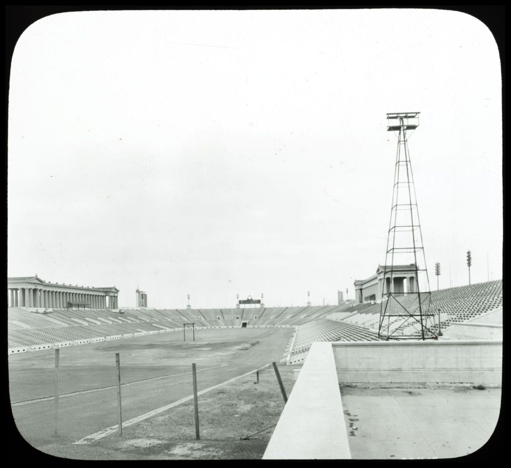 Miniature of View of Chicago's Soldier Field from the stands.