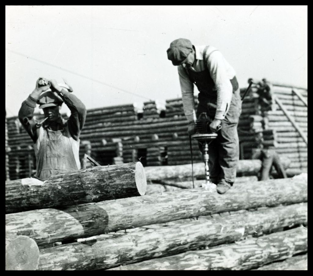 Construction of Old Fort Dearborn