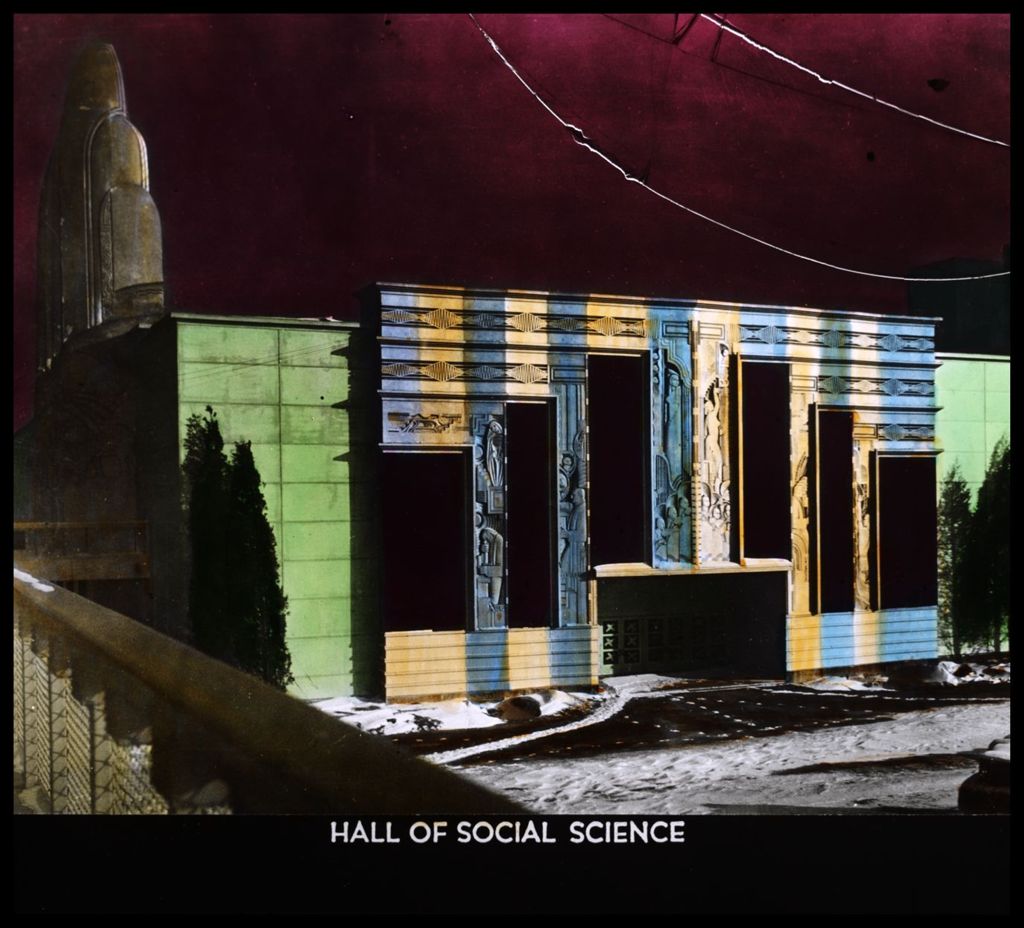 Miniature of Exterior view of the Hall of Social Science.