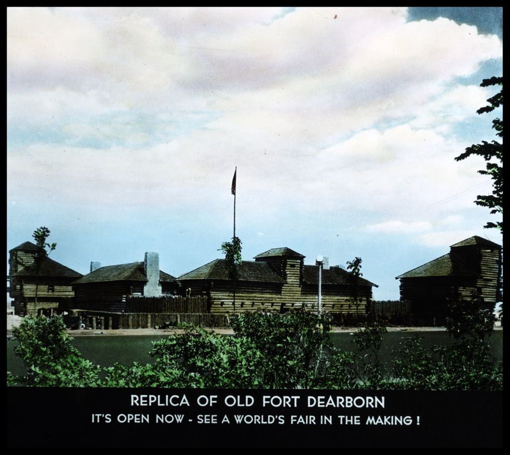 Miniature of Replica of old Fort Dearborn