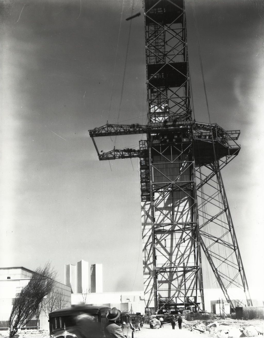 Century of Progress Sky Ride towers