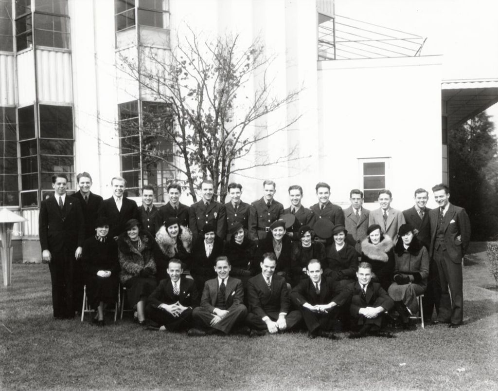 Century of Progress Mailing Room employees group photo