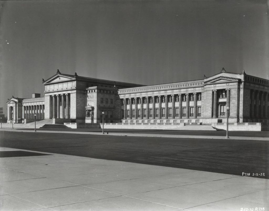 Miniature of Exterior view of the Field Museum of Natural History.