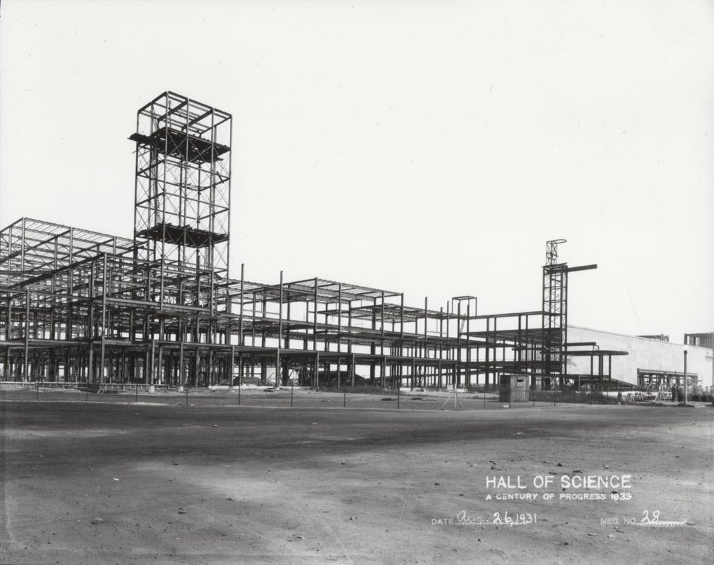 Construction of the Hall of Science