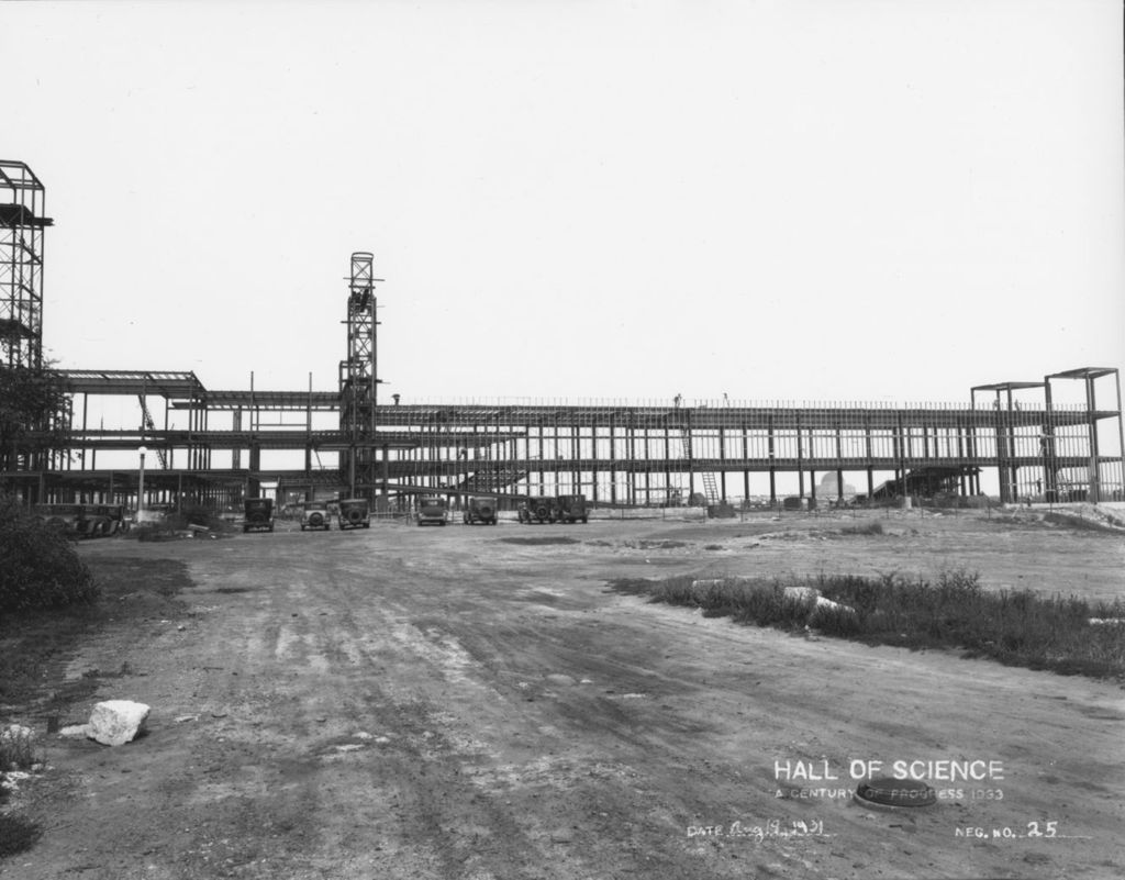 Construction of the Hall of Science