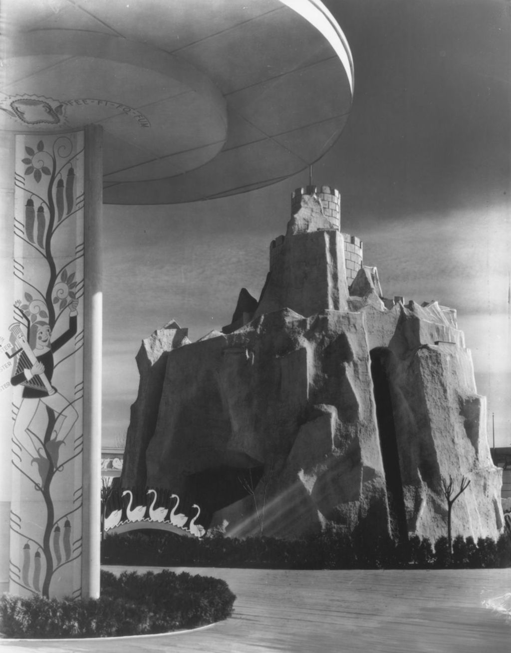 Miniature of The Enchanted Island exhibit at A Century of Progress.