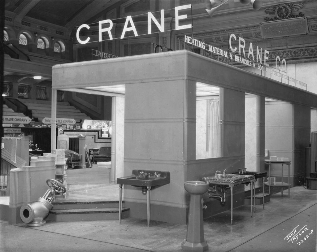 Miniature of The Crane Company Station exhibit at A Century of Progress International Exposition.