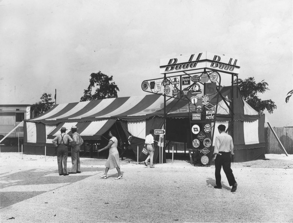 National Railroad Fair exhibit of the Budd Company