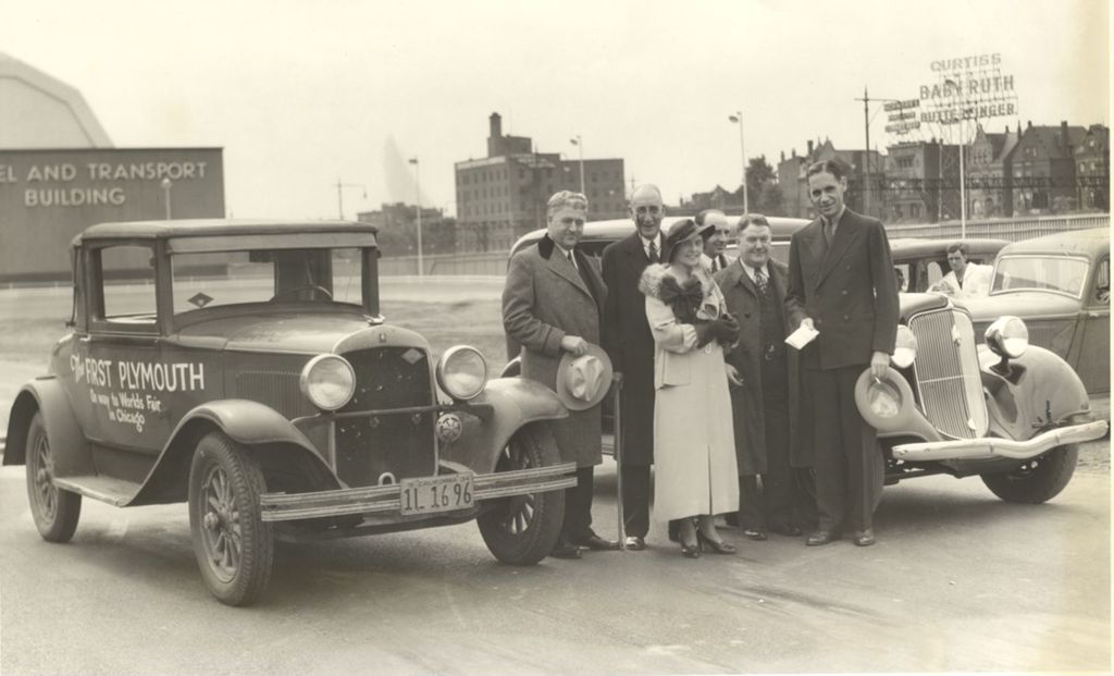 First Plymouth car turned in for one millionth Plymouth car