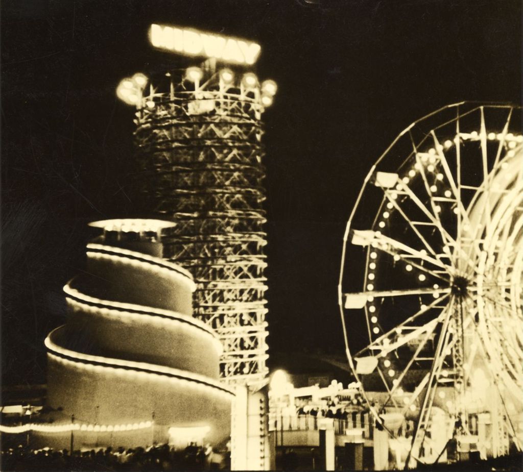 Miniature of The Midway at night