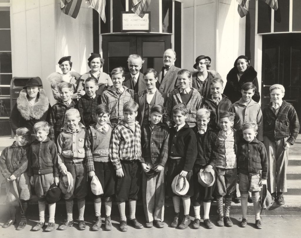 Orphans from the Lydia Children's Home visit the World's Fair