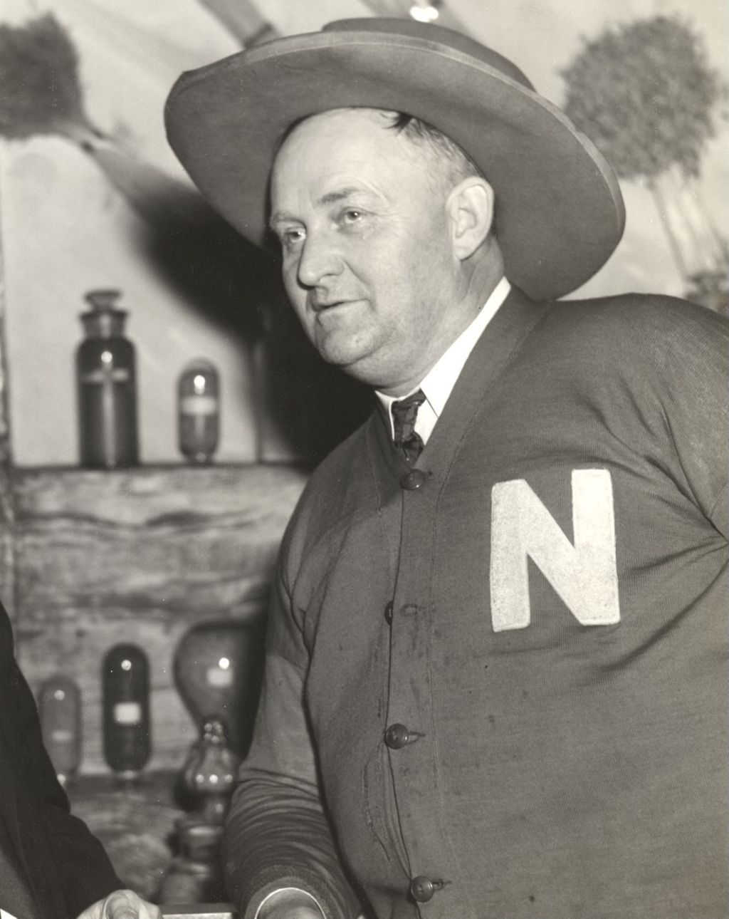 Tom Nelson, a 1904-05 and 1905-06 University of Nebraska football star