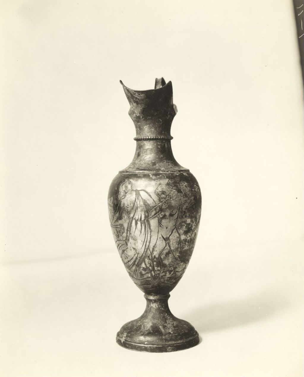 Silver vase from Pompeii