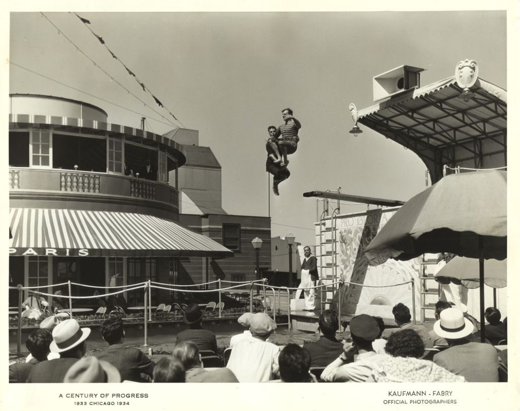 Miniature of Diving demonstration at the Century of Progress International Exposition, 1933-1934.
