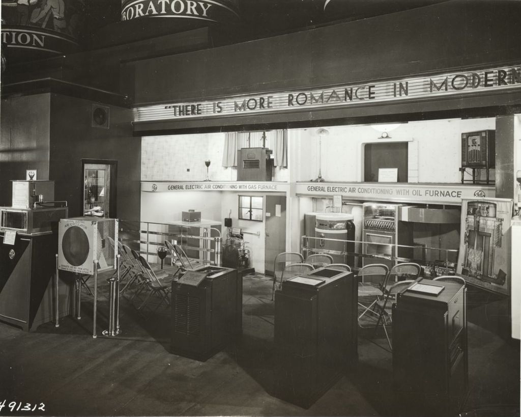 General Electric's Air Conditioning display at A Century of Progress in Chicago