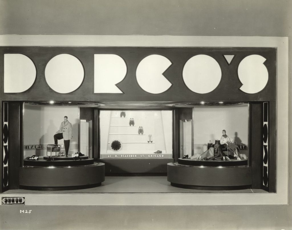 Various electrical features on display in the model show window at the exhibit of the Electric Light and Power Industry