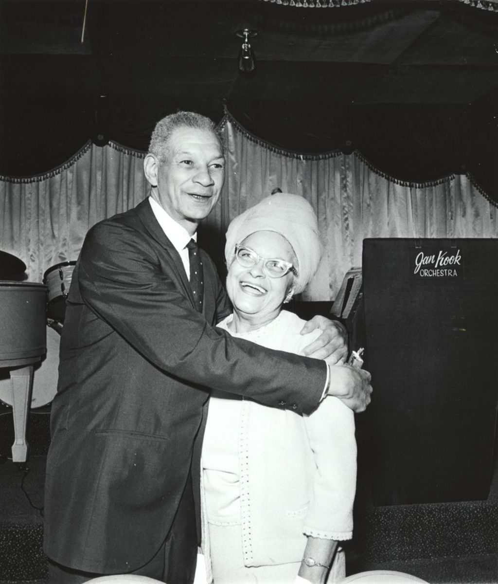 Miniature of Bill Berry with Hattie Mack