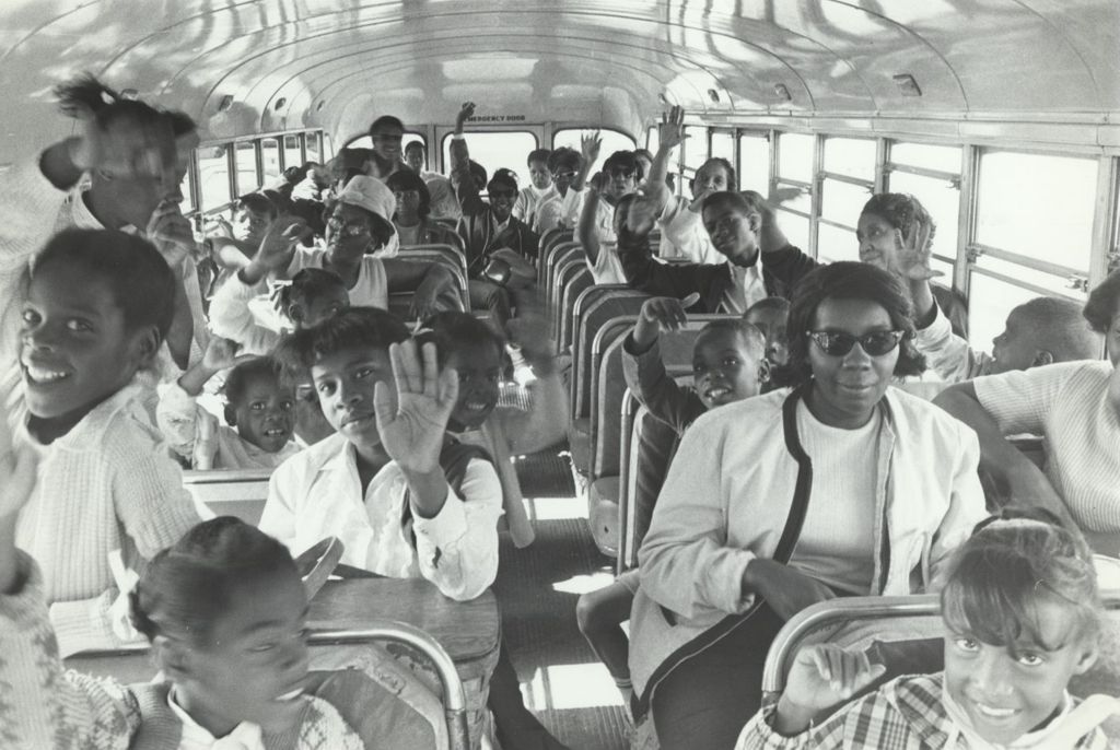 Miniature of Children on a bus